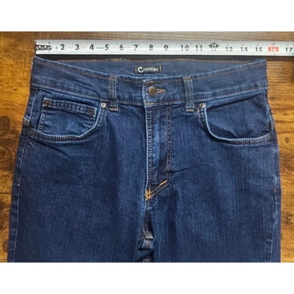 Origin Maine USA Jeans Men's 30x30 Taper Fit Flex Stretch‎ Blue Denim